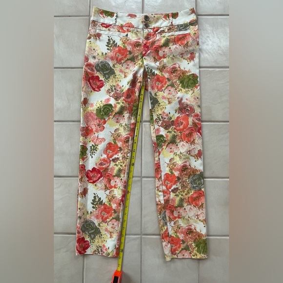 Anthropologie Cartonnier Floral “Charlie” Pants - US Size 4 - Picture 5 of 7